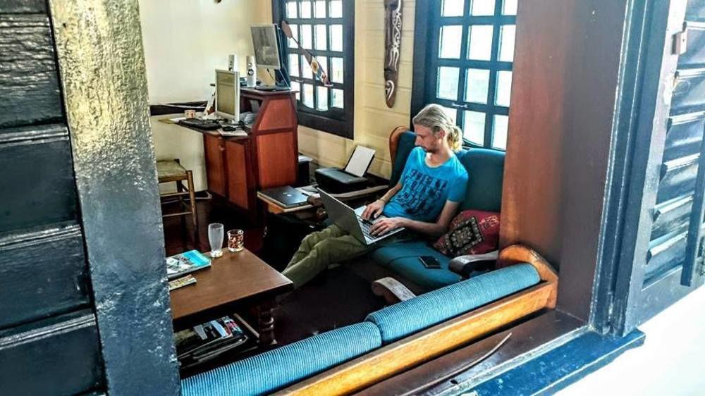 Guesthouse Un Pied-A-Terre ปารามารีโบ ภายนอก รูปภาพ